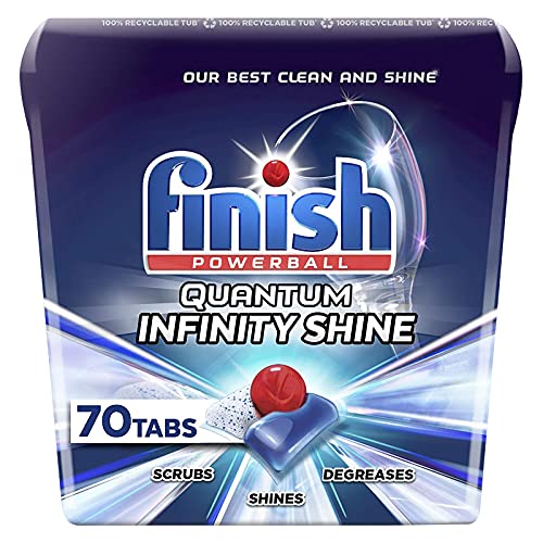 70-Ct Finish Quantum Infinity Shine Dishwasher Detergent $13.27 w/ S&S + Free Shipping w/ Prime or $25+