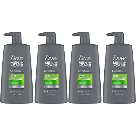 Select Amazon Accounts: 4-Pk 25.4-Oz Dove Men+Care 2 in 1 Shampoo & Conditioner $13.96 w/ S&S + Free Shipping