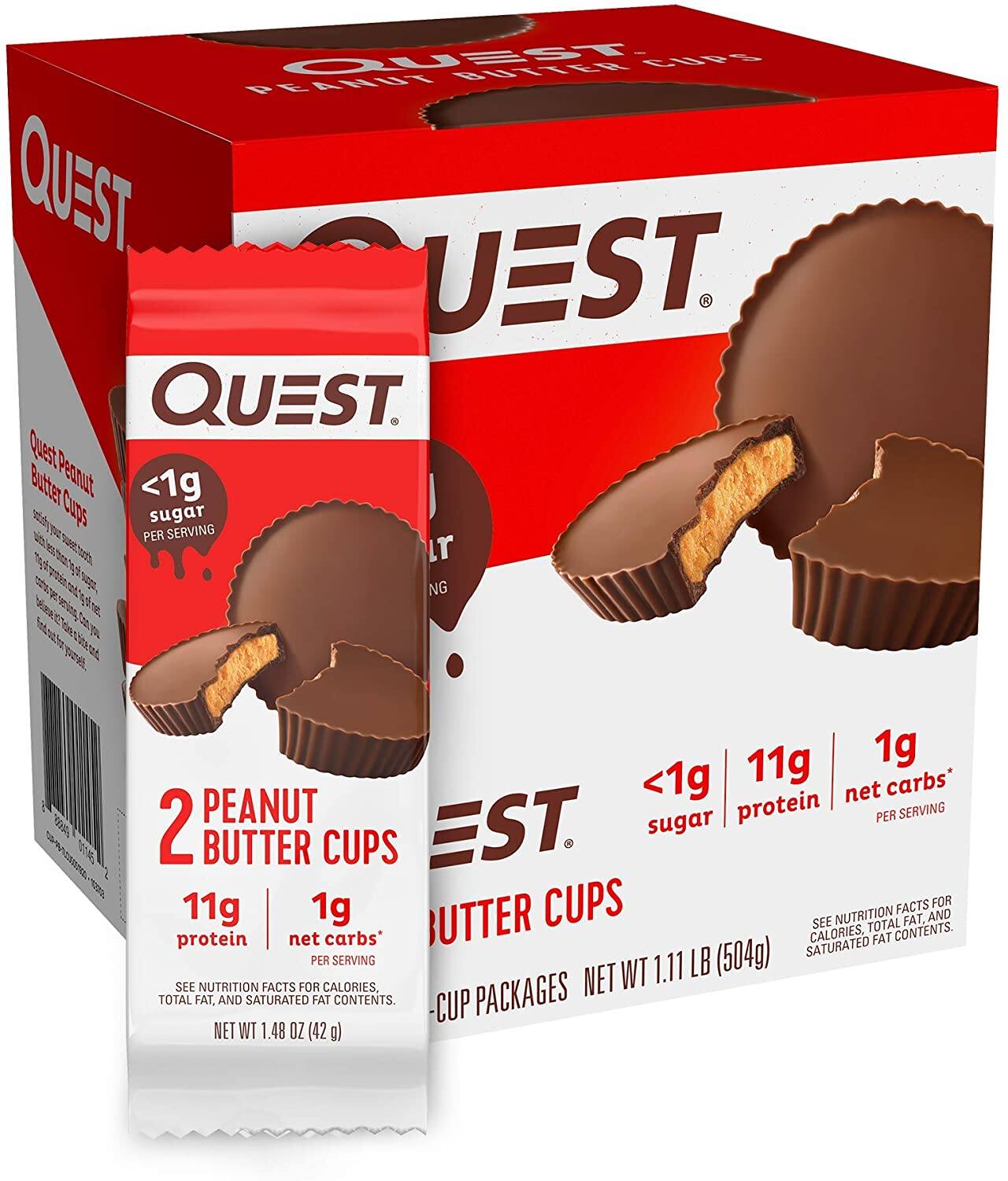 12-Count 1.48-Oz Quest Nutrition High Protein Peanut Butter Cups 2 for $32.59 w/ S&S + Free Shipping