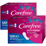 120-Count Carefree Acti-Fresh Pantiliners (Regular) 2 for $3.40 + Free Store Pickup