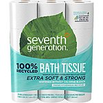 2-Pack 24-Count Seventh Generation 2-Ply Toilet Paper (Extra Soft/Strong) $16.55 w/ Subscribe &amp; Save