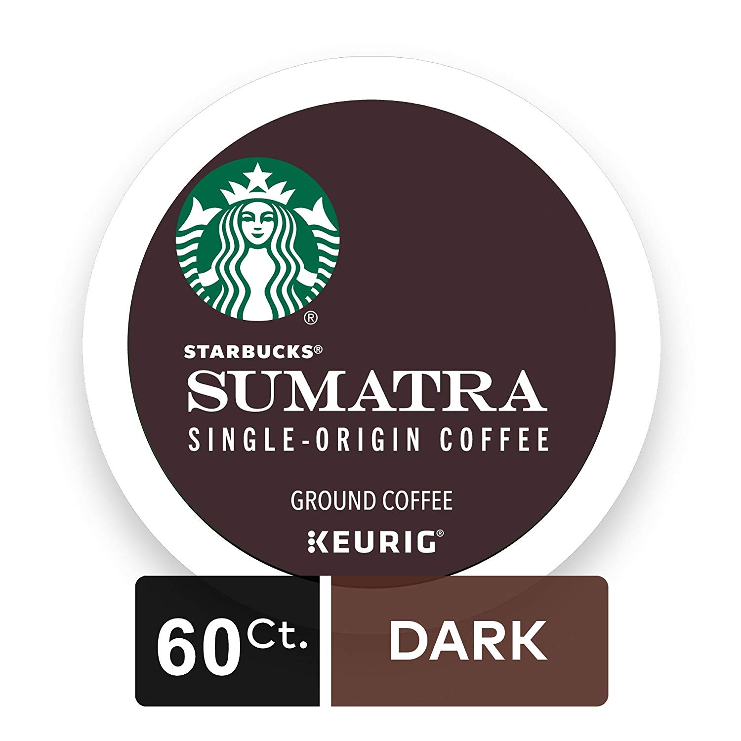 60-Count Starbucks Sumatra or French Roast K-Cups (Dark Roast) $19.98 w/ S&S + Free S&H