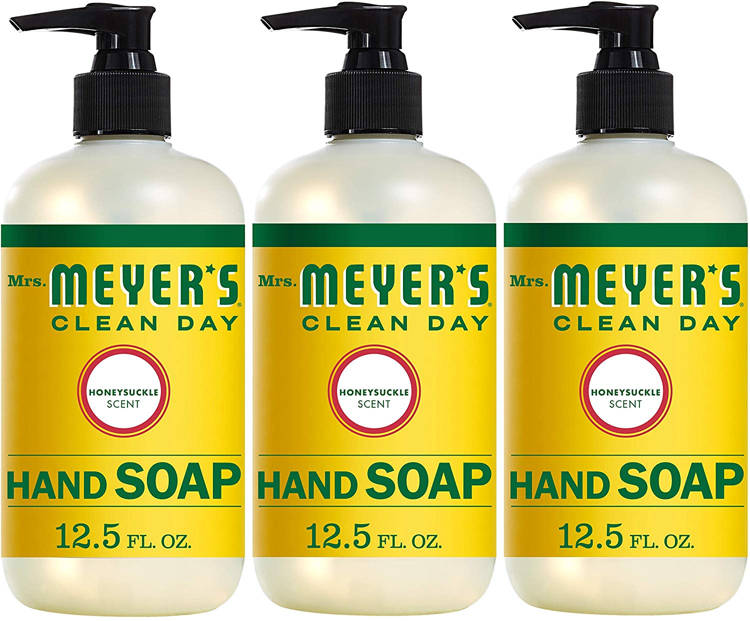 3-Pack 12.5oz Mrs. Meyer´s Clean Day Hand Soap (Honeysuckle) $8.38 w/ S&S + Free S&H