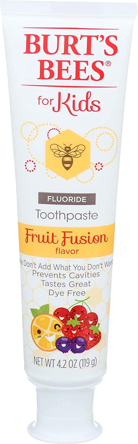 4.2-Oz Burt's Bees Kids Toothpaste (Fruit Fusion) 2 for $1 ($0.50 each) + Free Store Pickup at Walgreens