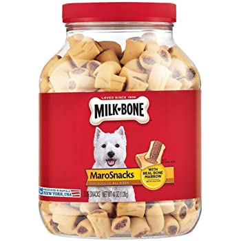 40-Oz Milk-Bone MaroSnacks Dog Treats w/ Real Bone Marrow & Calcium 2 for $11.50 ($5.75 each) w/ S&S + Free Shipping w/ Prime or $25+