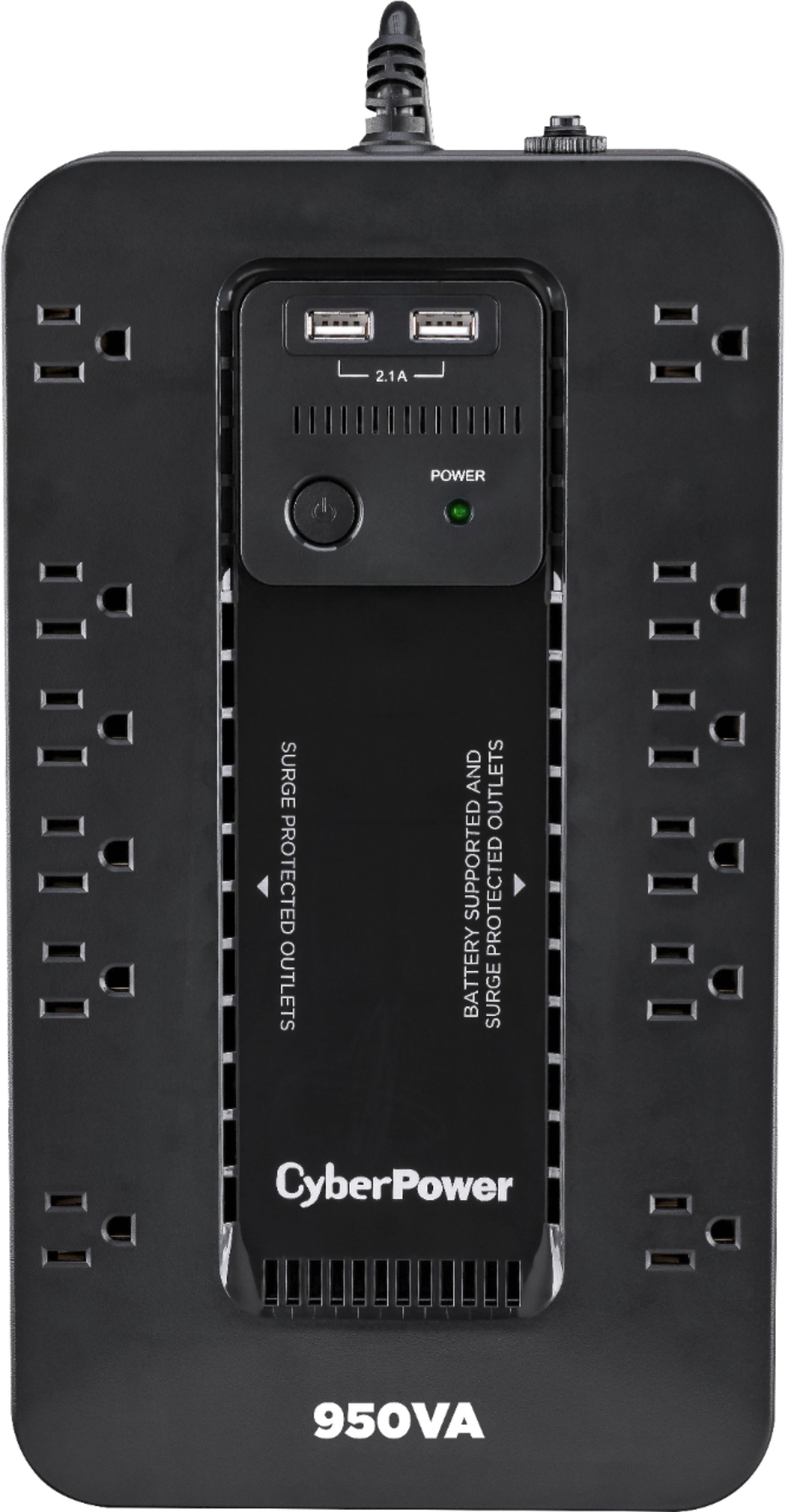 CyberPower 12-Outlet 950VA UPS Battery Backup System $70 + Free Shipping