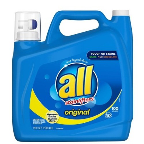 Target: 3-Count 150-Oz All Ultra Stain Lifter HE Liquid Laundry Detergent + $10 eGift Card for $25.26 & More + Free Store Pickup