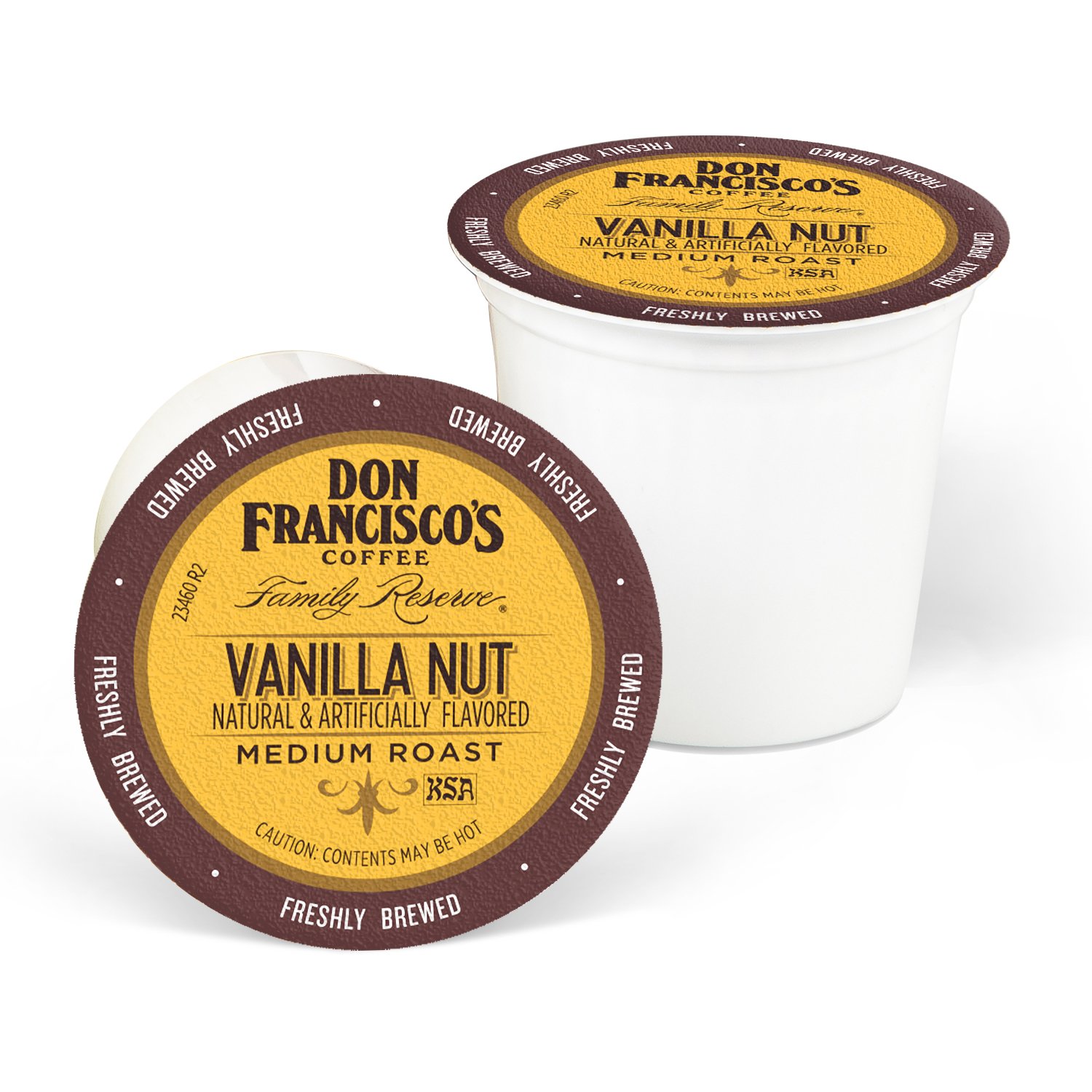 24-Ct Don Francisco's Medium Roast Coffee K-Cups (Vanilla Nut) $6 w/ S&S + Free Shipping w/ Prime or on $25+
