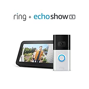 Ring Video Doorbell 3 Echo Show 5 150 Free Shipping