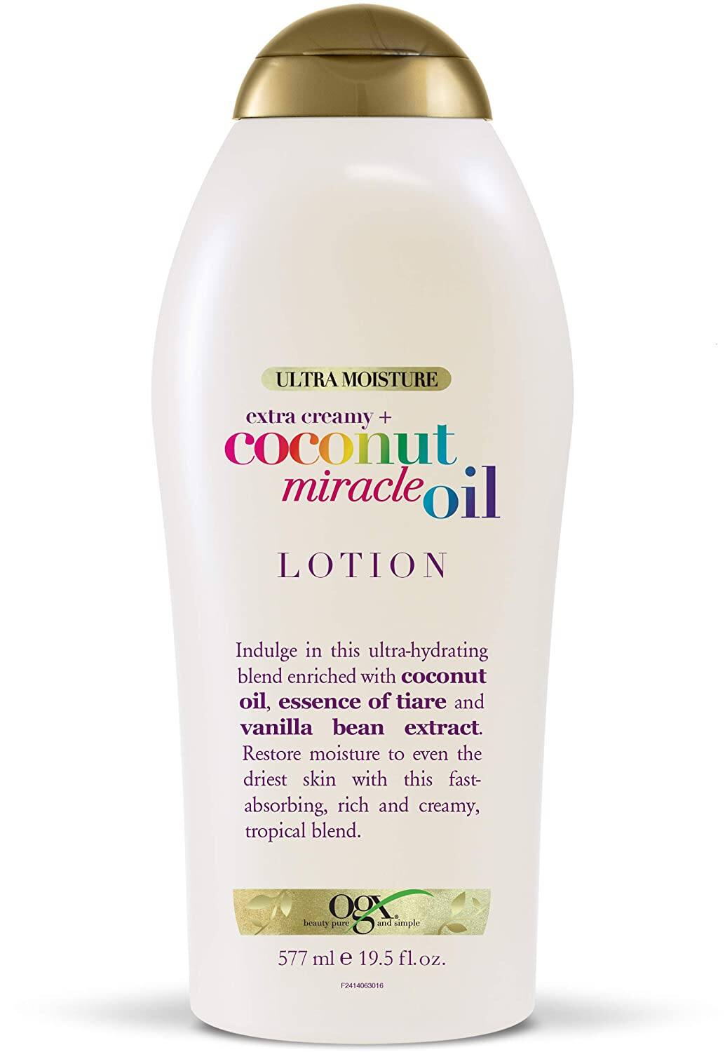 19.5-Oz OGX Extra Creamy + Coconut Miracle Oil Ultra Moisture Lotion $3.33 w/ S&S + Free Shipping w/ Prime or on $25+