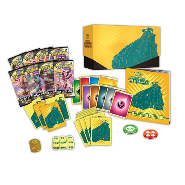 Pokemon Tcg Sword And Shield Rebel Clash Elite Trainer Box