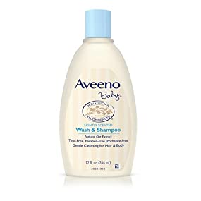 aveeno baby gentle wash & shampoo with natural oat extract