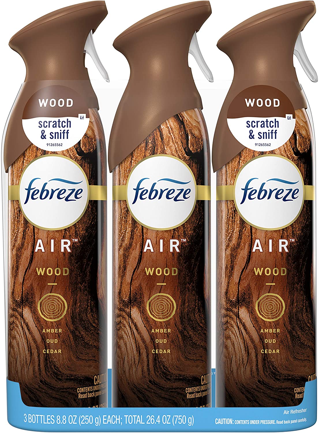 3-Pack 8.8-Oz Febreze Air Freshener Spray (Wood) $7 + Free Shipping w/ Prime or on $25+