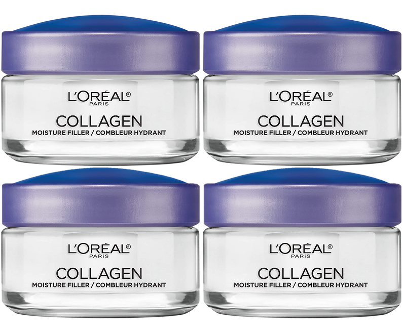 1.7-Oz L'Oreal Collagen Face Moisturizer 4 for $16.98 ($4.24 each) w/ S&S + Free Shipping