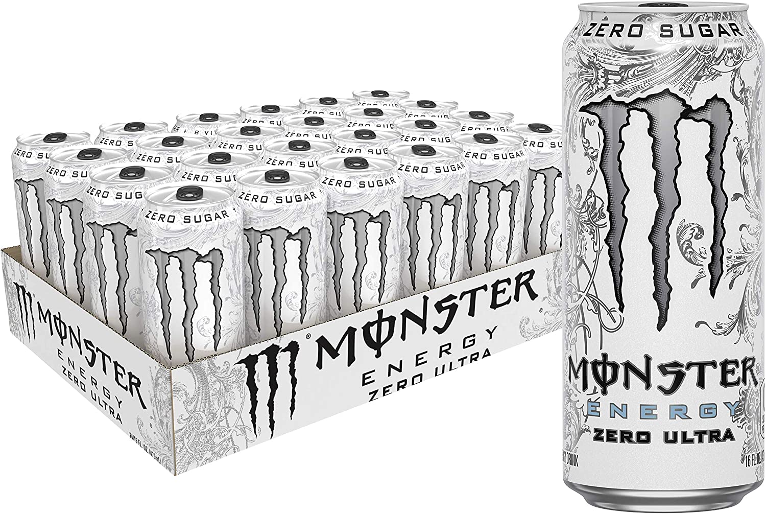 24-Pack 16-Oz Monster Energy Drink (Zero Ultra) $27.29 w/ S&S + Free Shipping