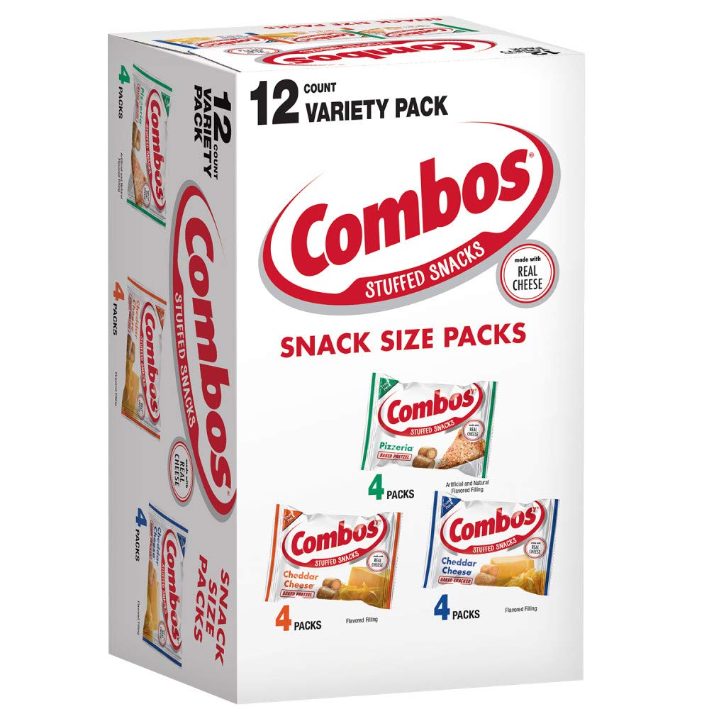 12-Pack 0.93-Oz Combos Baked Snack Size Packs (Variety Pack) $2.98 w/ S&S + Free Shipping w/ Prime or on $25+