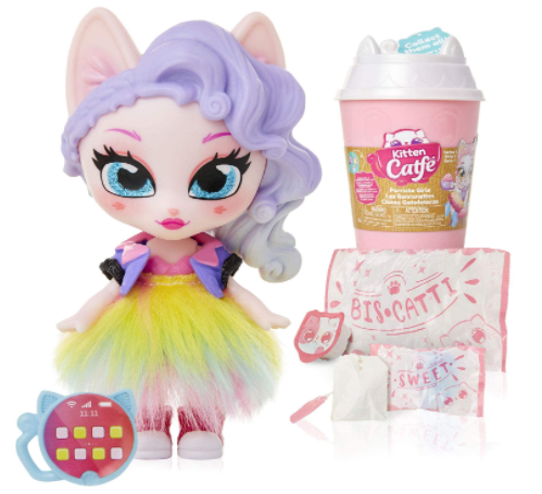 Kitten Catfé Purrista Doll Figure Doll w/ Accessories (Series #1) $5 + Free Shipping w/ Amazon Prime or FS on $25+