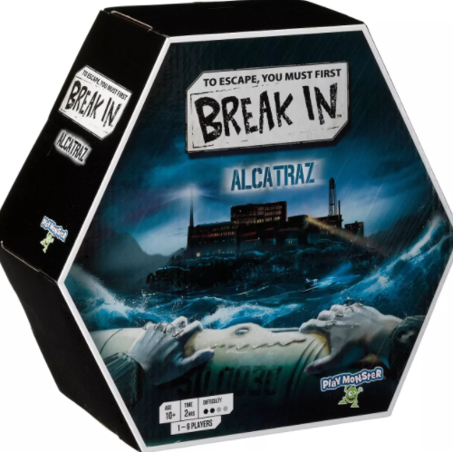 Playmonster Break In: Alcatraz Board Game $4.44 & More + 2.5% in Slickdeals Cashback (PC Req'd) + Free Store Pickup at Target or FS on $35+