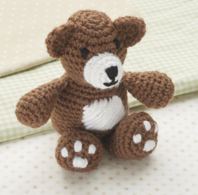 Loops & Threads Lil Crochet Friends Kits: Bear, Lion, Sloth & More $6 Each + Free Store Pickup at Michaels
