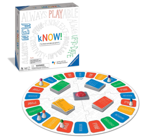 Ravensburger Know Trivia Board Game w/ Google Assistant Integration $8.27 + FS w/ Amazon Prime or FS on $25+