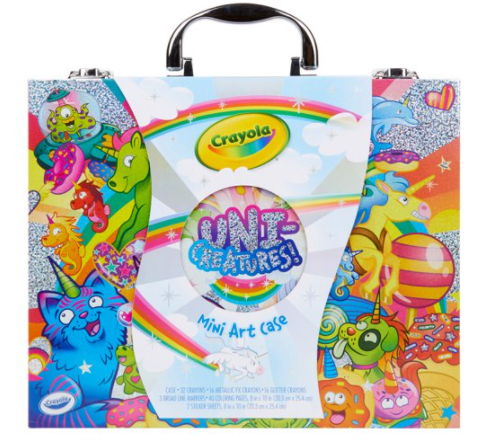 100-Piece Crayola Unicreatures Mini Art Set w/ Carrying Case $10.83 (YMMV) + Free Store Pickup at Walmart, FS w/ Walmart+ or FS on $35+