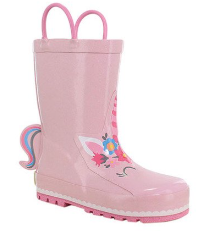 Western Chief Girls' Unity Unicorn Rain Boots (Toddler, Little Girls, & Big Girls) $6.48 + FS w/ Walmart+ or FS on $35+