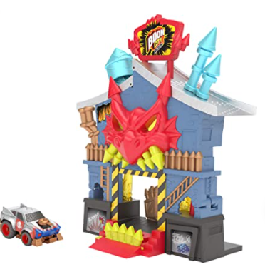 Boom City Racers Fireworks Factory 3-in-1 Transforming Playset w/ Collectible Car $7.12 + FS w/ Amazon Prime or FS on $25+