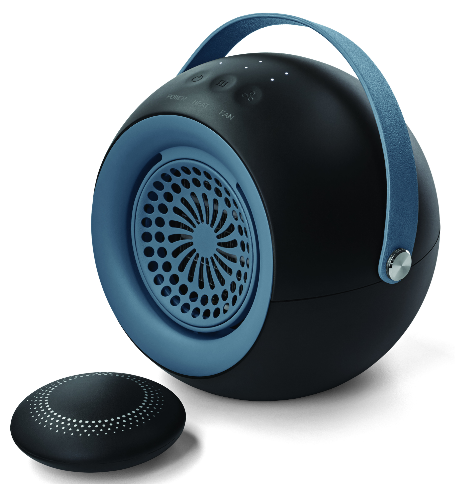 Mainstays 3-in-1 Tabletop Ceramic Electrical Space Heater/Fan w/ Removable Magnetic Hand Warmer (black or mint) $6.94 + FS w/ Walmart+ or FS on $35+