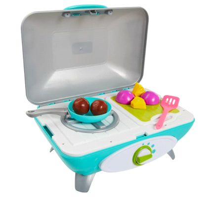 11-Pc Perfectly Cute Let's Get Cooking Stovetop & Grill Playset $7.24 + Free Shipping on $35+