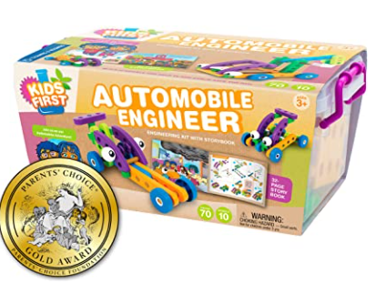70-Pc. Thames & Kosmos Kid's First Automobile Engineer Kit w/ 32 Page Illustrated Storybook $9.89 + FS w/ Amazon Prime or FS on $35+