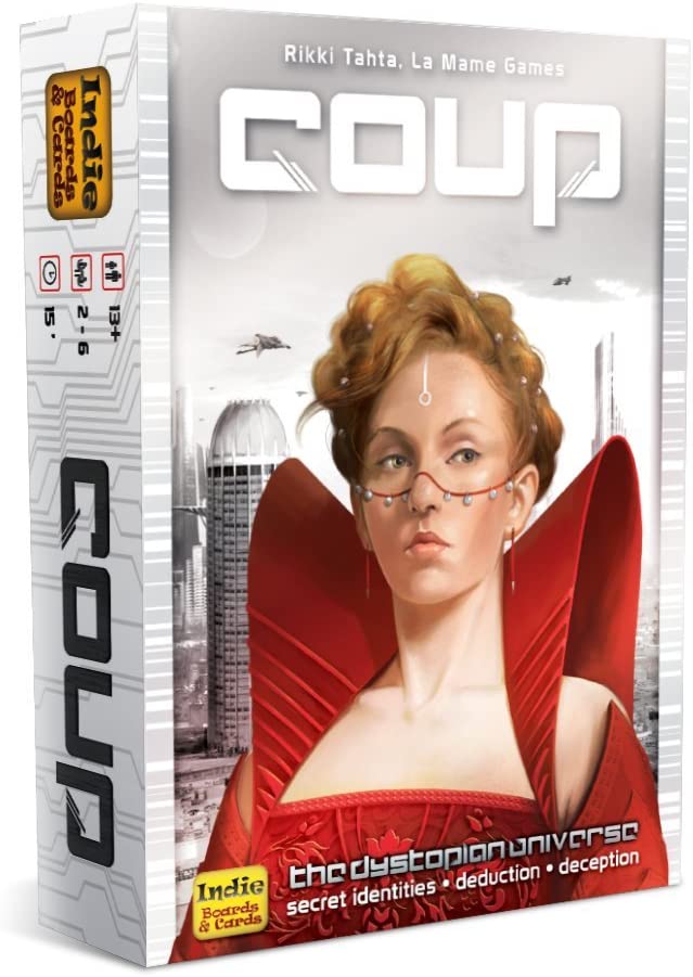 B2G1 Free: Coup: The Dystopian Universe Game 3 for $13.98 ($4.66 Each) + FS w/ Amazon Prime or FS on $25+