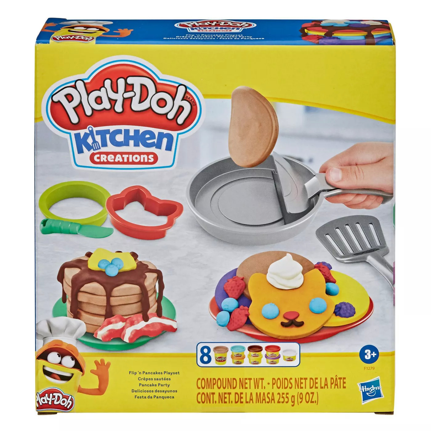 Play-Doh: Kitchen Creations Flip 'n Pancakes Playset $5.87 + FS w/ Amazon Prime or FS on $25+