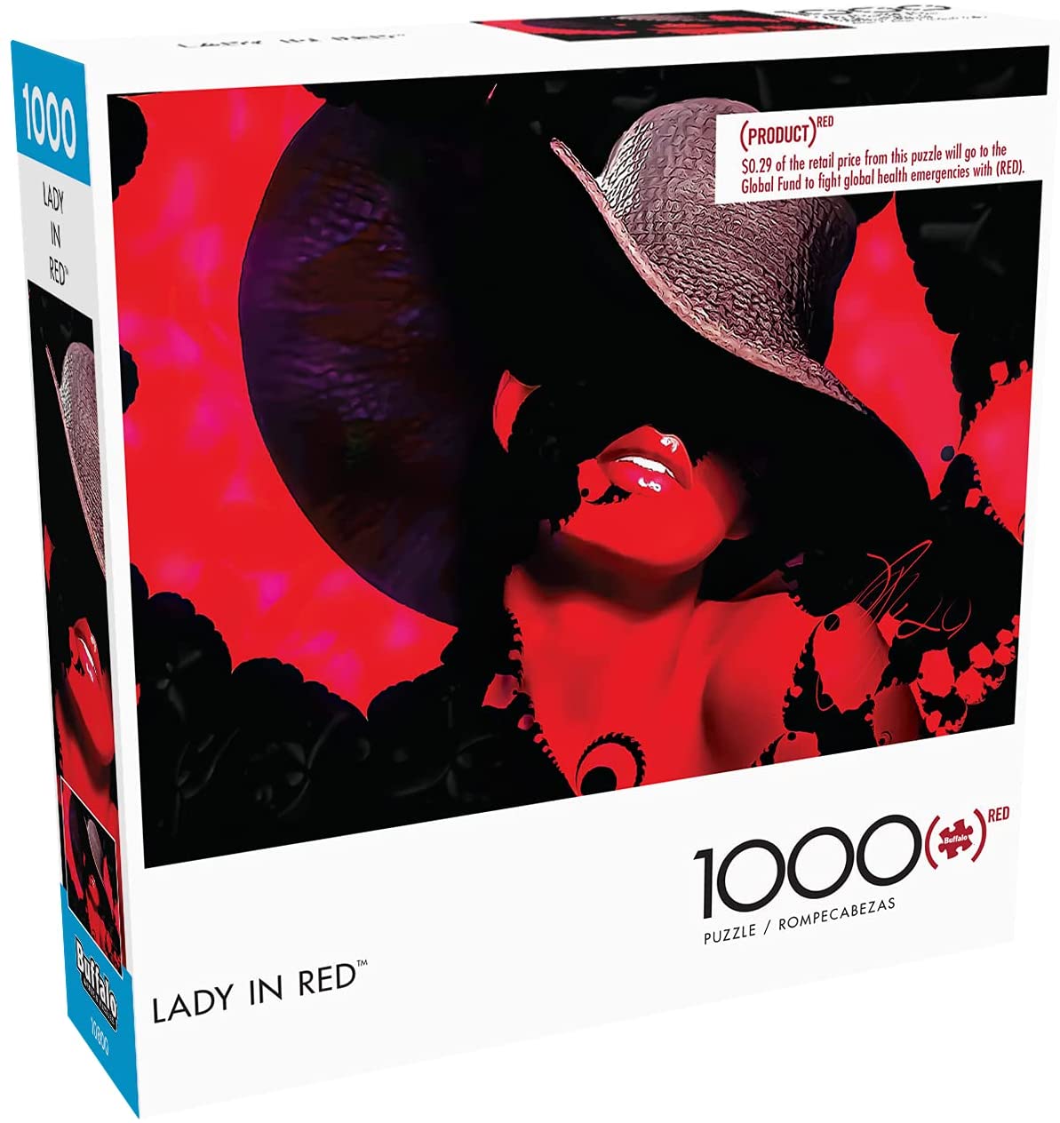 1000-Piece Buffalo Games Lady in Red Jigsaw Puzzle $5 & More + FS w/ Amazon Prime or FS on $25+