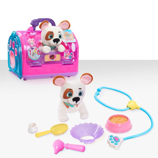 Disney Junior's Doc McStuffins Pet Rescue On-the-Go Carrier Playset (Oliver or Whispers) $11.88 + FS w/ Walmart+ or FS on $35+