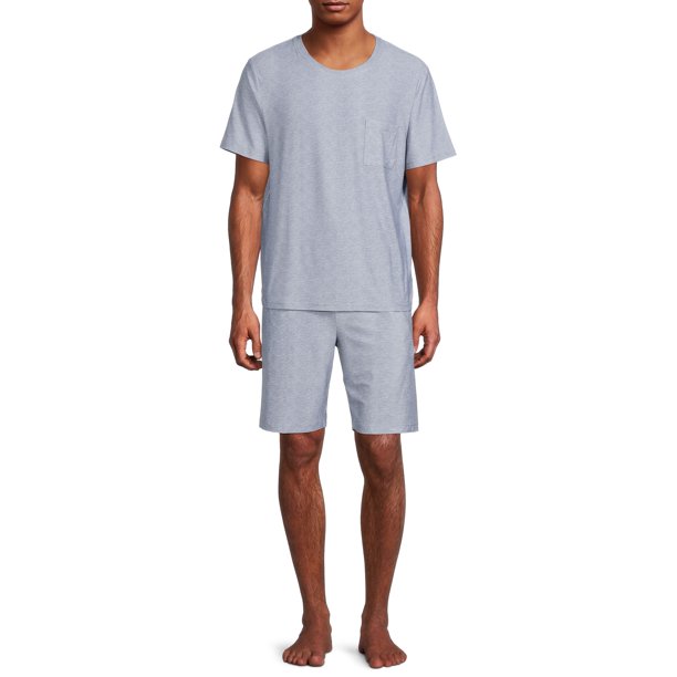 2-Piece Ande Men's Shorts & T-Shirt Pajama Set (various) $10.50 + FS w/ Walmart+ or FS on $35+