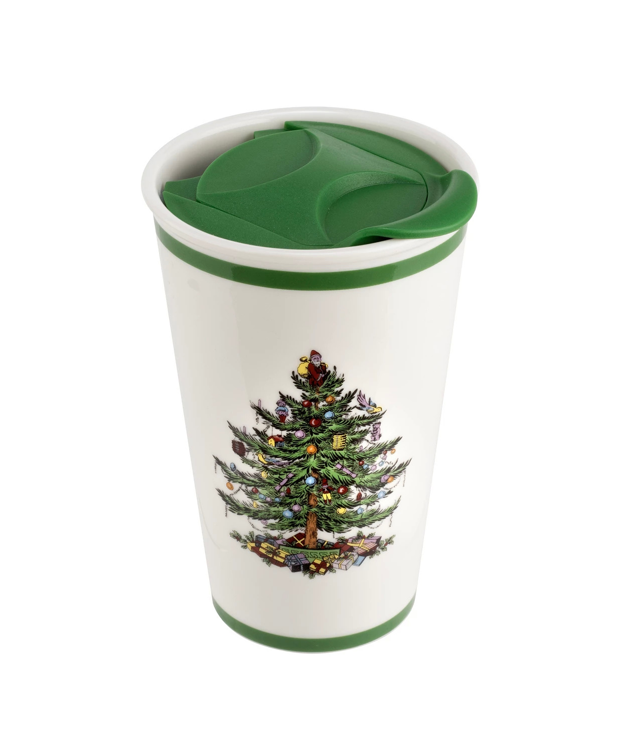 11oz Spode Christmas Tree Porcelain Travel Mug $7, 5-Piece Spode 2021 Mug, Tin & Coaster Set $14 & More + 20% SD Cashback + Free Store Pickup at Macy's or FS on $25+