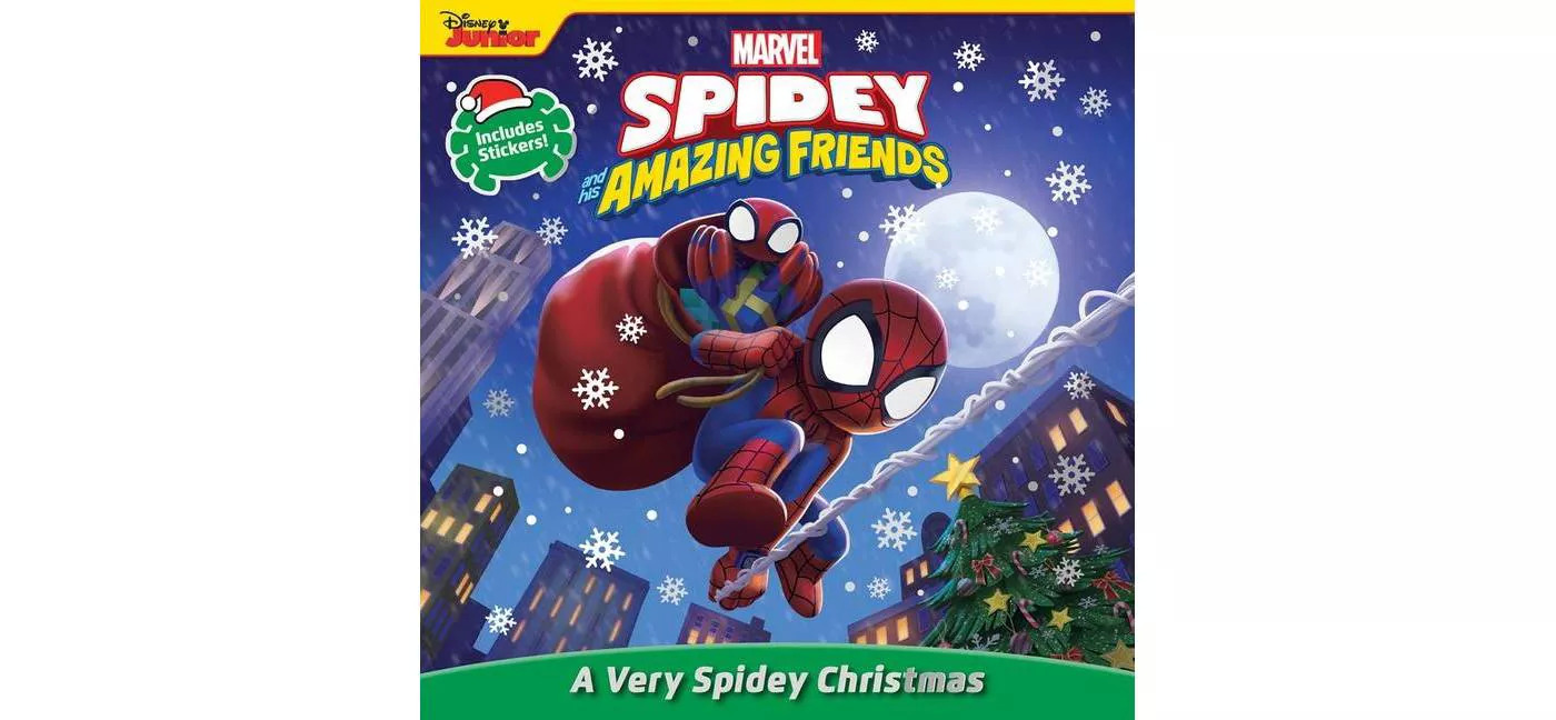 Spidey & His Amazing Friends A Very Spidey Christmas Paperback Book $3 + FS w/ Amazon Prime or FS on $25+