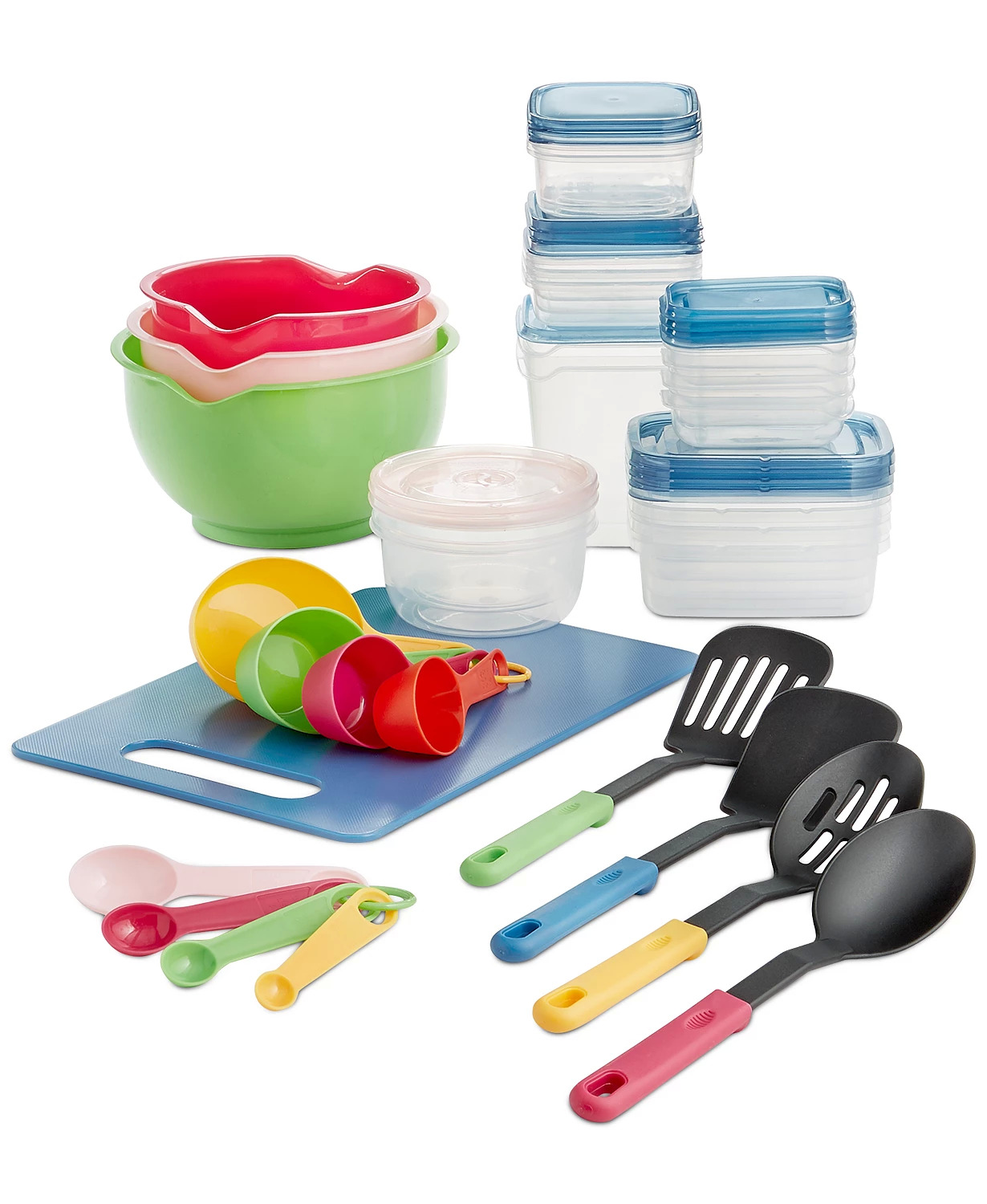 50-Piece Art & Cook Kitchen Prep Set  (Mixing Bowls, Food Storage, Cutting Board & More) $17.93 + SD Cashback + Free Store Pickup at Macy's or FS on $25+
