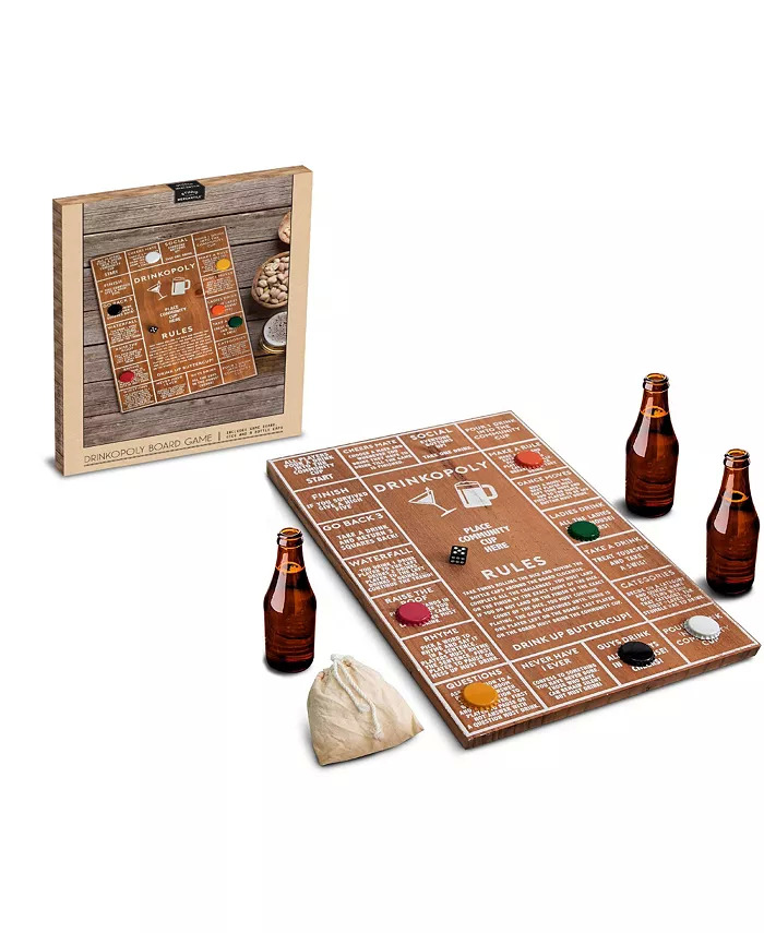 Studio Mercantile Drinkopoly Adult Game $5.94, Studio Mercantile 5L Whiskey Barrel $25.49 & More + SD Cashback + Free Store Pickup at Macy's or FS on $25+