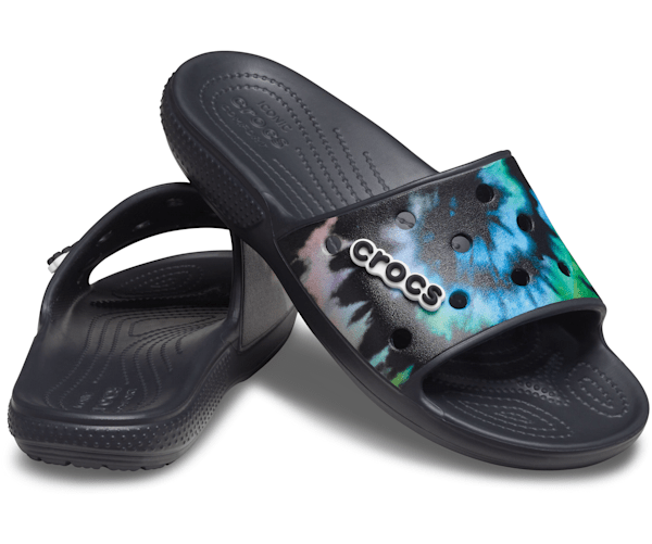 Crocs: Up to 50% off Select Styles: Men's or Women's Classic Crocs Tie Dye Graphic Slides $19.24 & More + 4% SD Cashback + FS on $45+