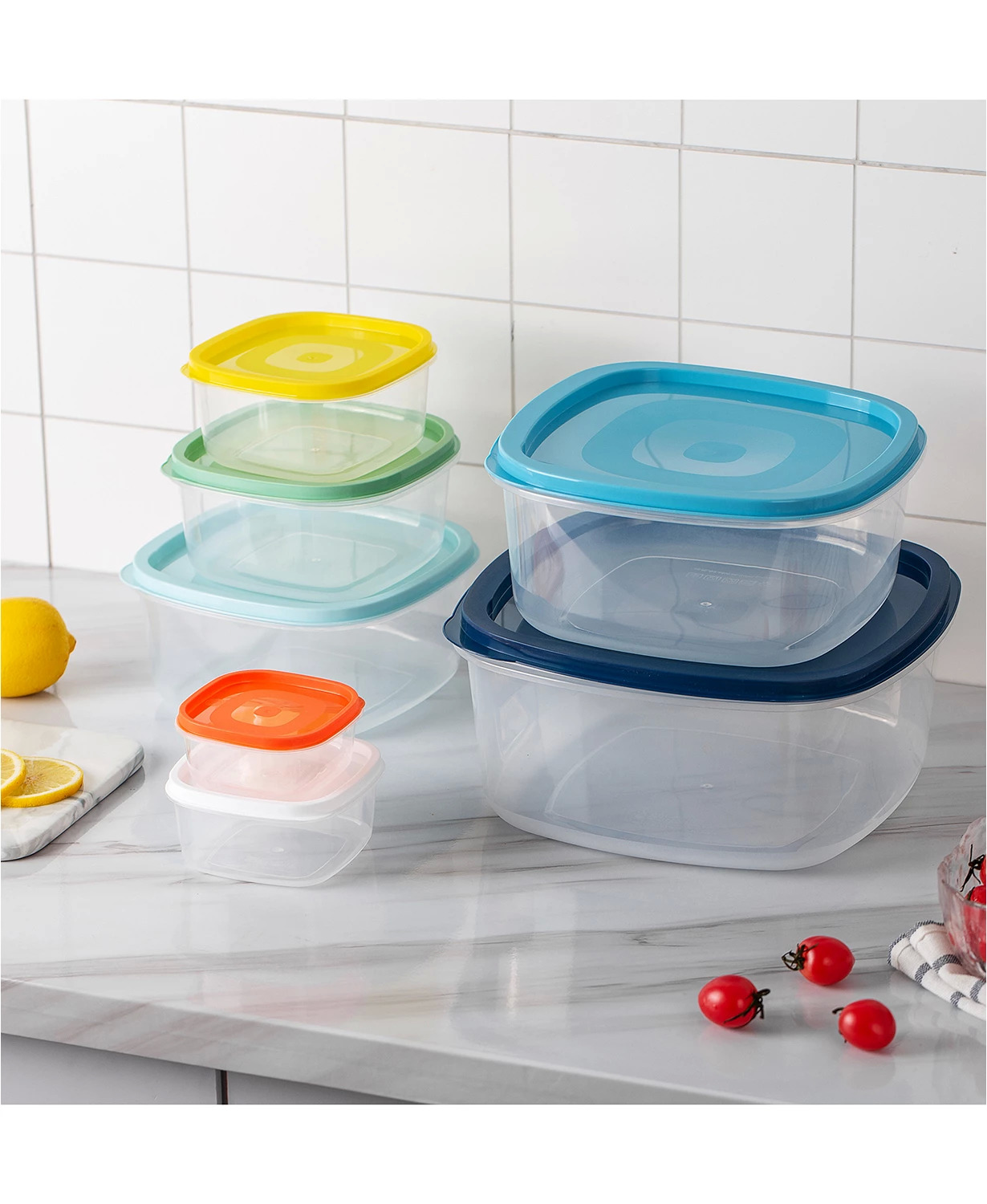14-Pc Enchante Cook With Color Nesting Food Storage Set $5.93 + SD Cashback + Free Store Pickup at Macy's or FS on $25+