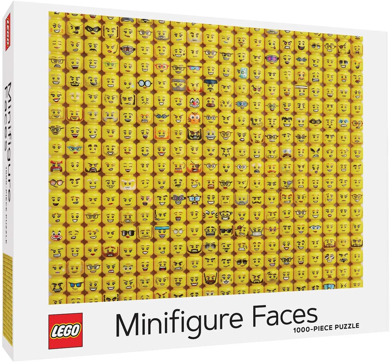 1000-Piece LEGO Minifigure Faces Jigsaw Puzzle $10 + FS w/ Walmart+ or FS on $35+