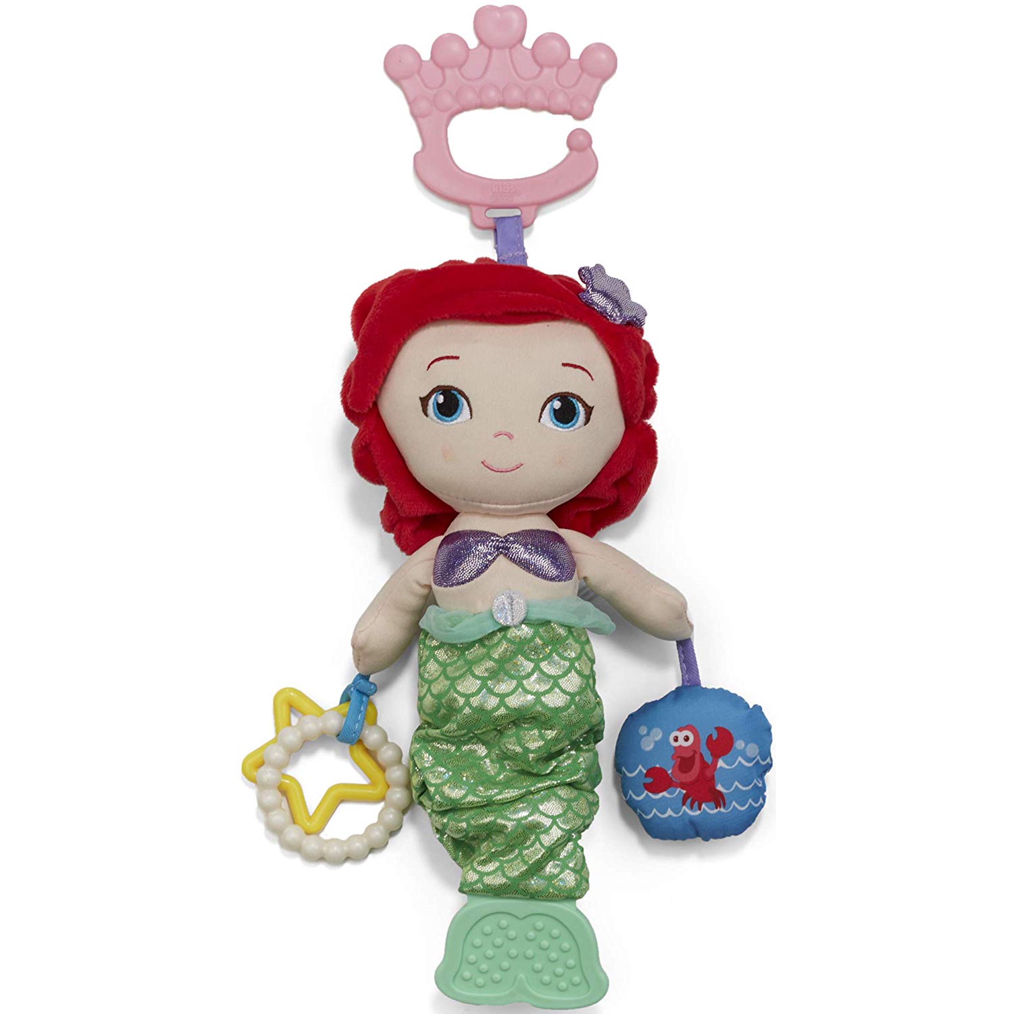 Disney Baby Princess Ariel On The Go Activity Plush Toy $5 + FS w/ Walmart+ or FS on $35+