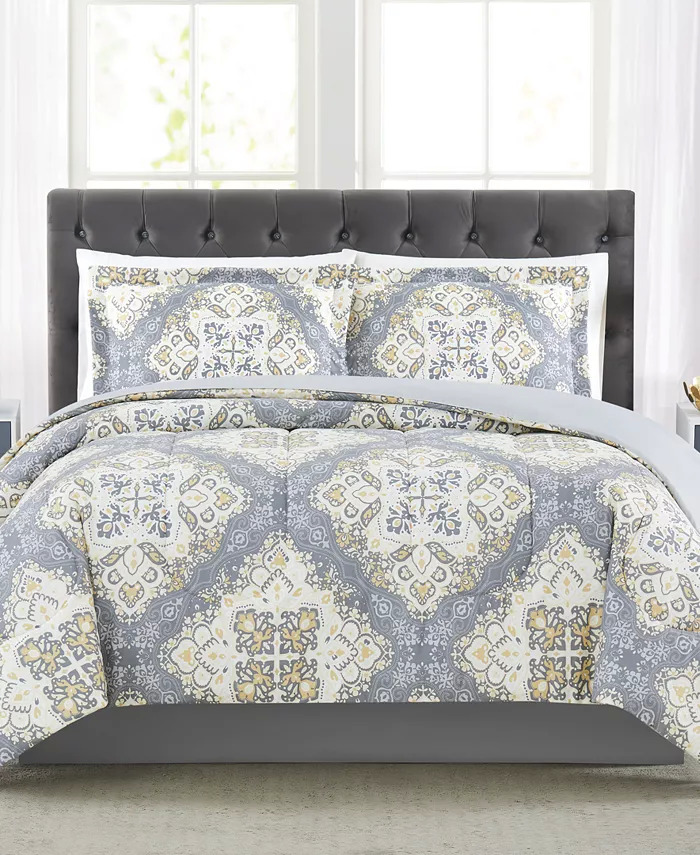 2-Pc Pem America Reversible Comforter Set (Twin) $11.95 & More + SD Cashback + Free Store Pickup at Macy's or FS on $25+