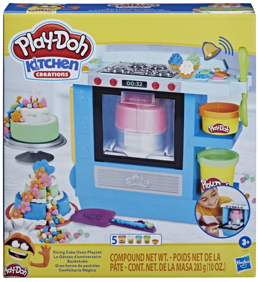 Play-Doh Kitchen Creations Rising Cake Oven Bakery Playset w/ 5 Cans $9.45 + FS w/ Amazon Prime or FS on $25+