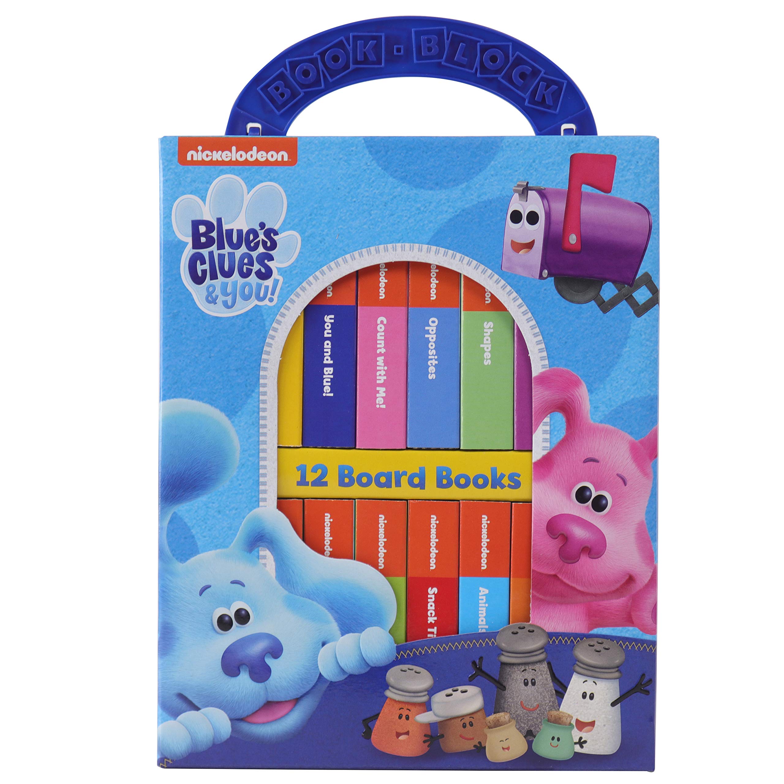 12-Book My First Library Kids' Board Book Block Set: Blue's Clues & You or Disney Puppy Dog Pals $8.70 Each & More + FS w/ Amazon Prime or FS on $25+