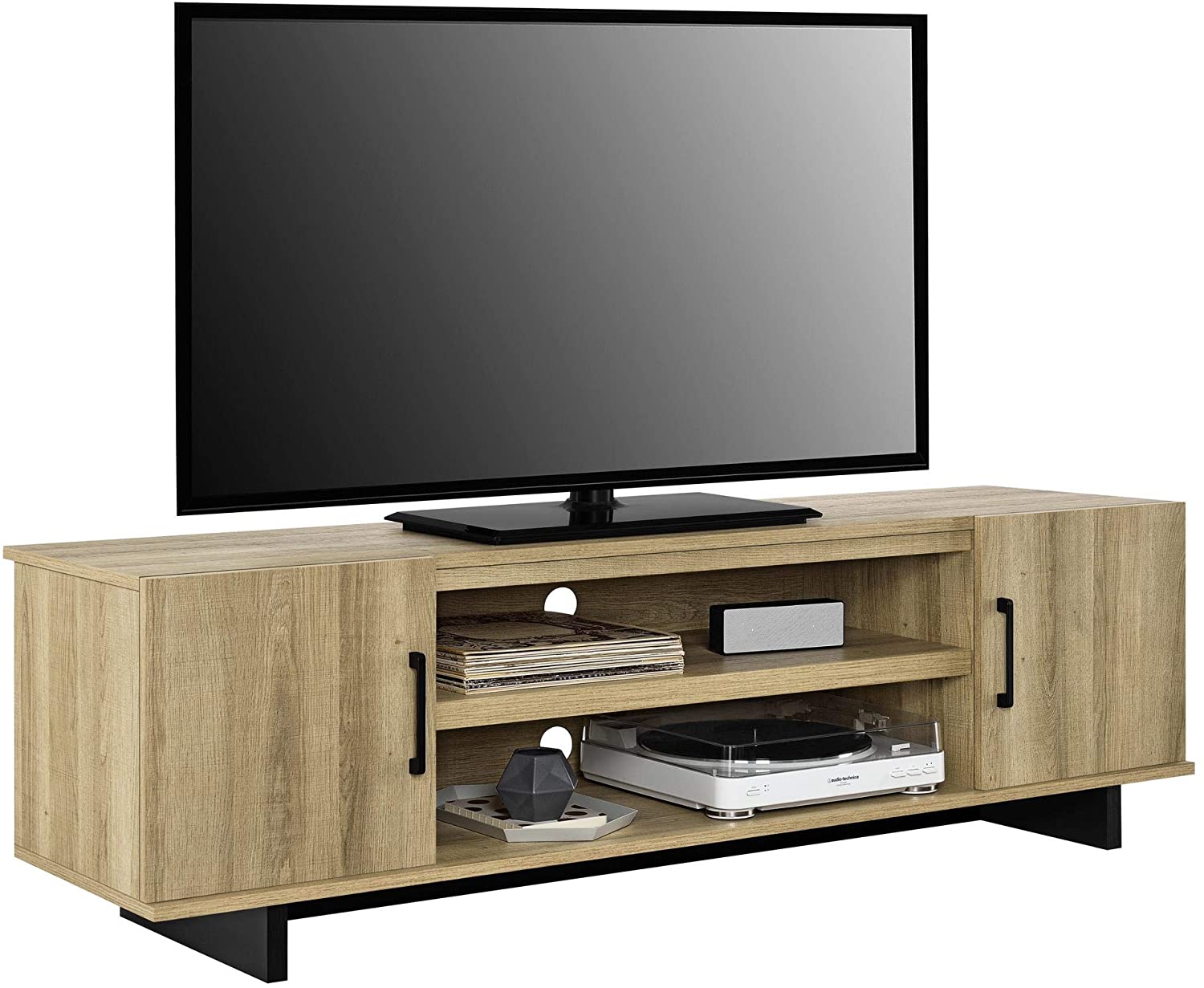 Ameriwood Home Southlander TV Stand for TVs up to 65" (Weathered Oak) $70.45 + Free Shipping