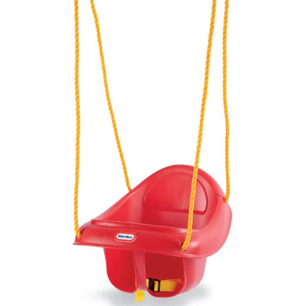 Little Tikes High Back Toddler Swing w/ Seat Belt (Red) $13.15 + Free Shipping w/ Walmart+ or $35+