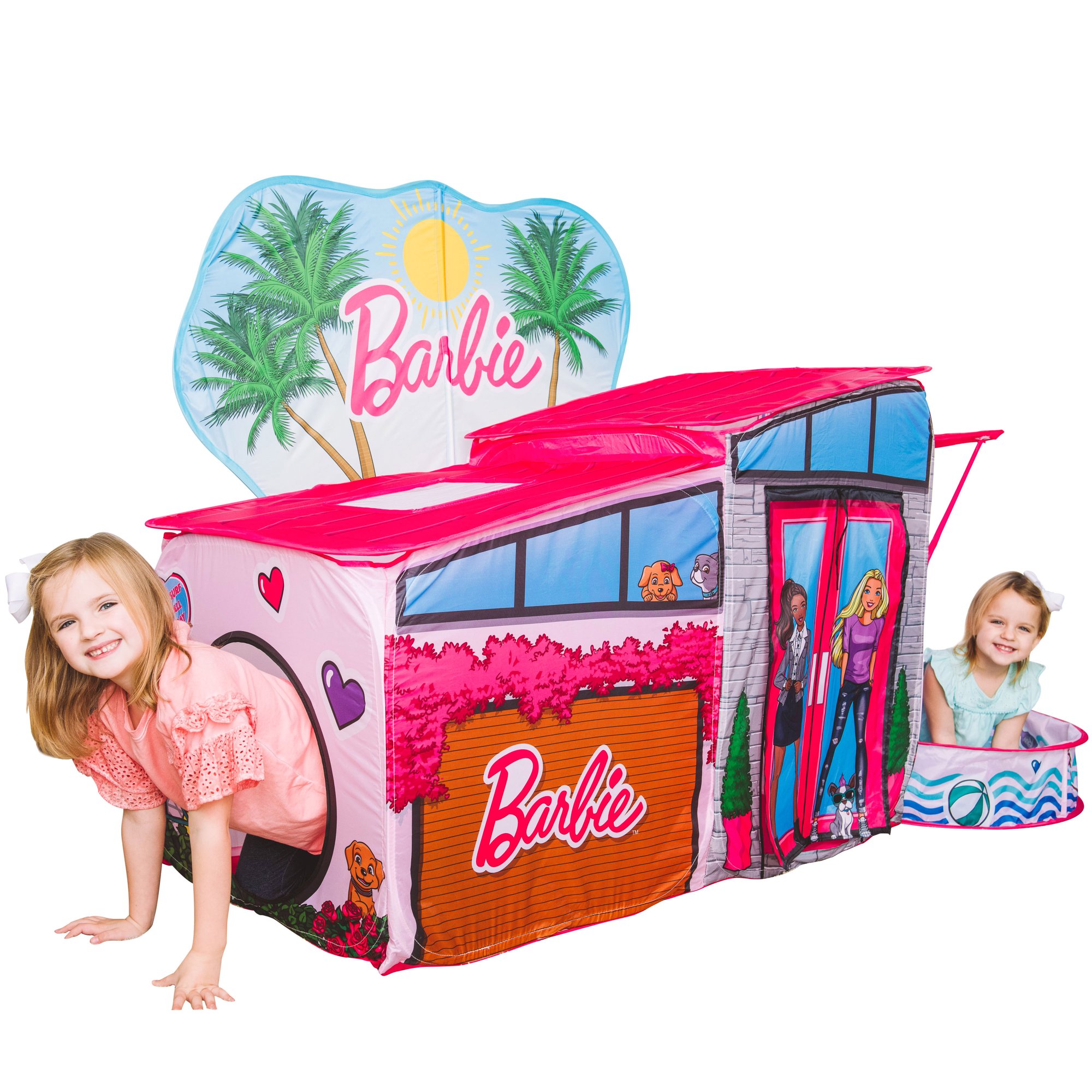 Barbie Dreamhouse Pop Up Tent w/ Ball Pit & Balls $24 + FS w/ Walmart+ or FS on $35+