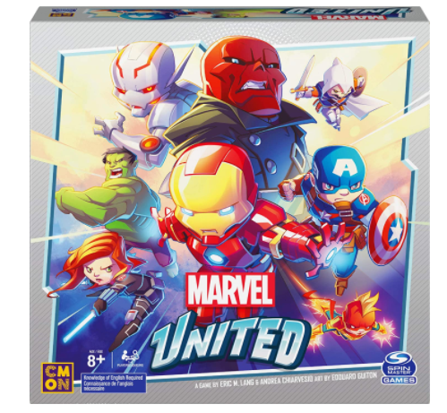 Marvel United Super Hero Cooperative Strategy Card Game $16.90 + FS w/ Amazon Prime or FS on $25+